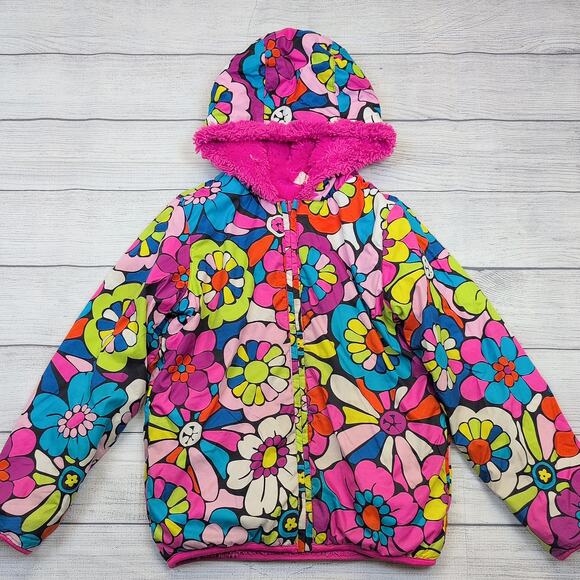 10 Hanna Andersson Reversible Jacket - Picture 1 of 7